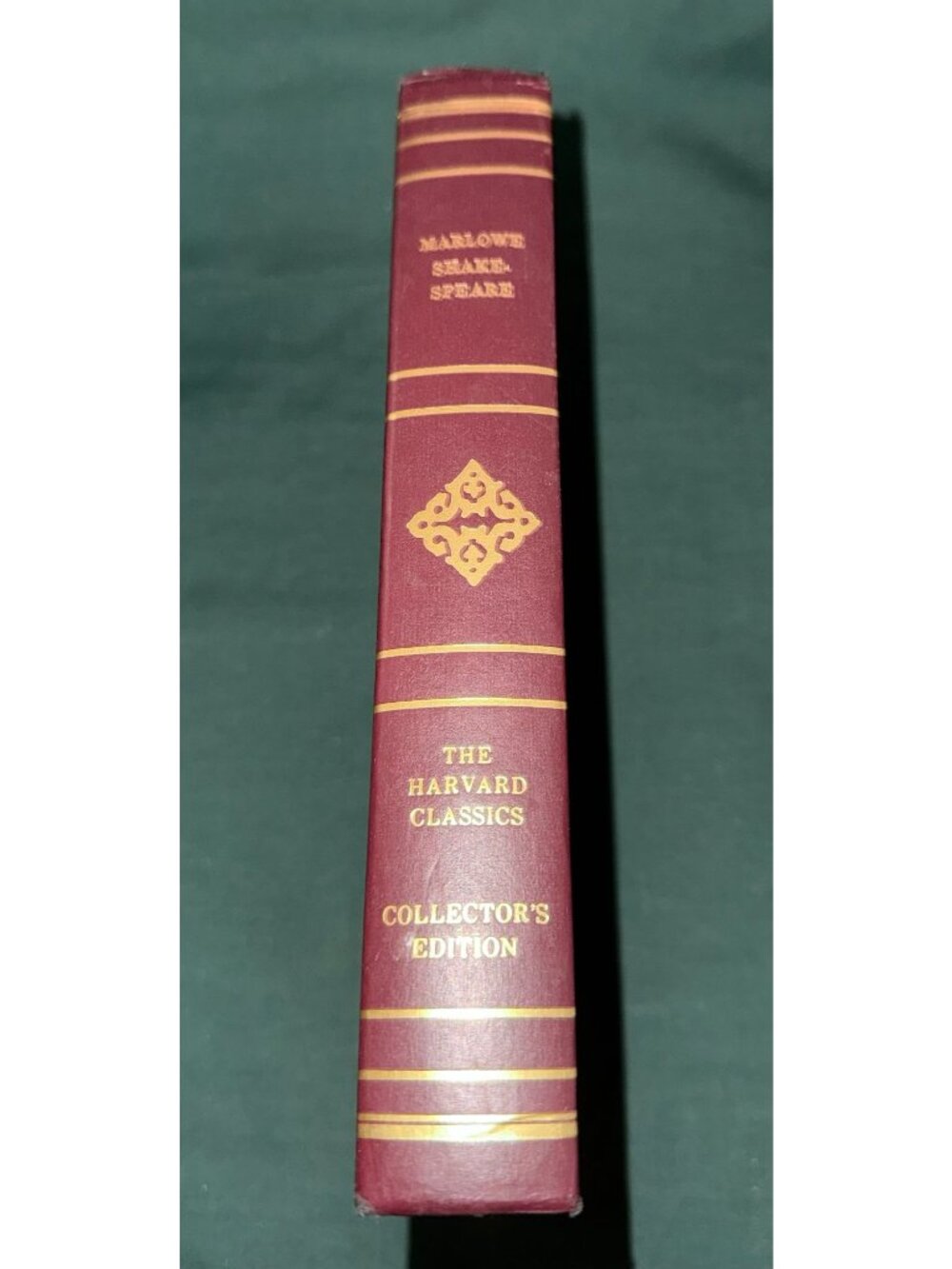The Harvard Classics Marlowe Shakespeare Collectors Edition Hardcover Book
